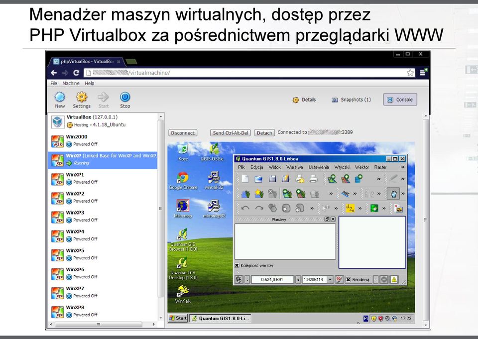 przez PHP Virtualbox