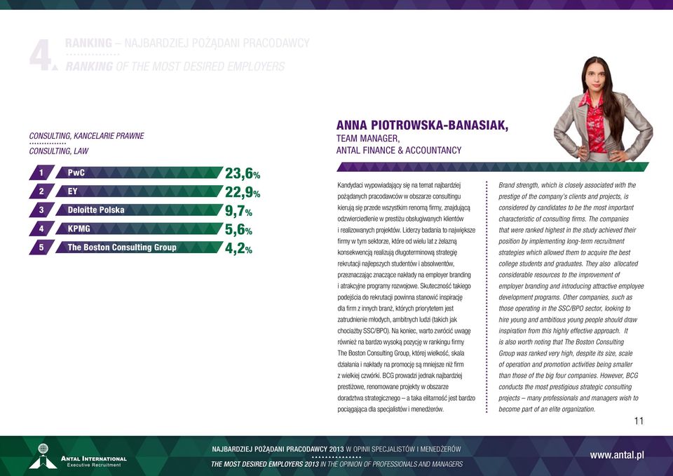 przede wszystkim renomą firmy, znajdującą odzwierciedlenie w prestiżu obsługiwanych klientów i realizowanych projektów.