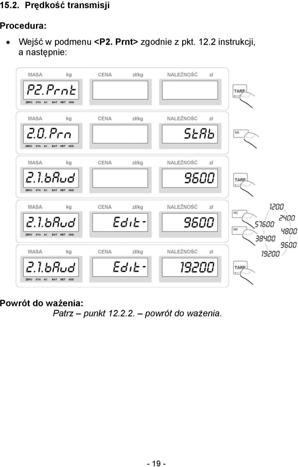 2 instrukcji, a następnie: Powrót do