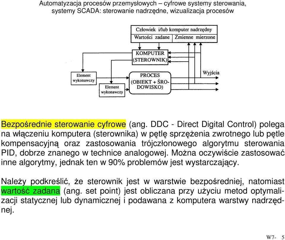 trójczłonowego algorytmu sterowania PID, dobrze znanego w technice analogowej.