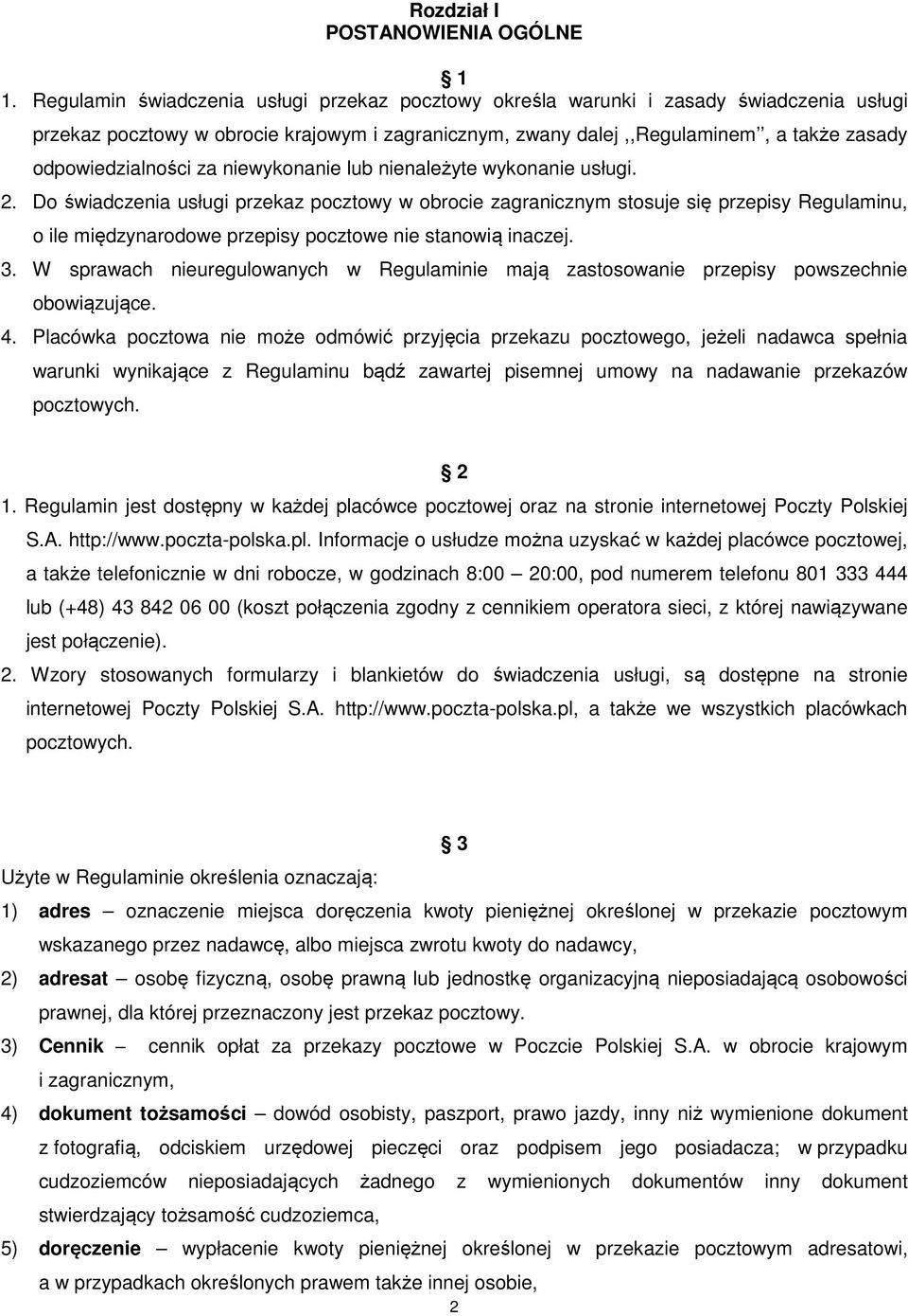 odpowiedzialności za niewykonanie lub nienależyte wykonanie usługi. 2.
