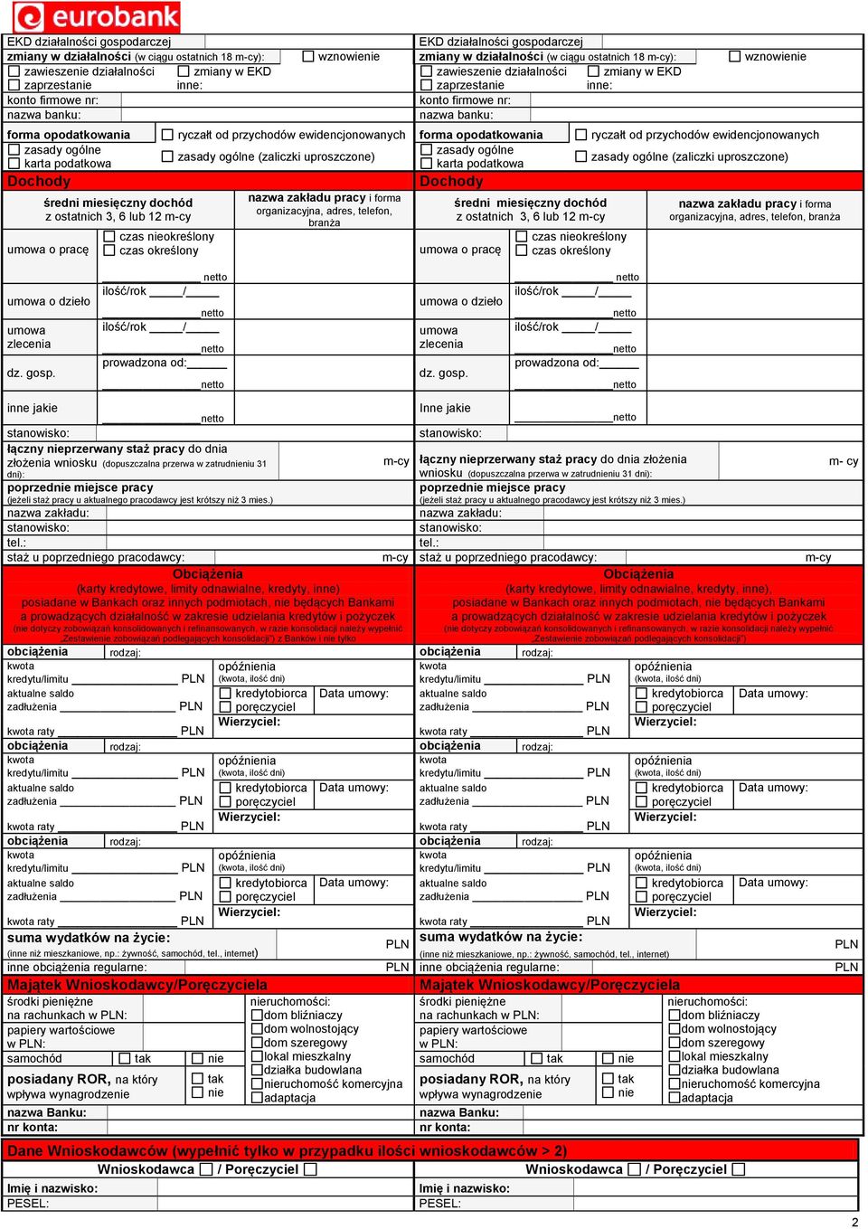 telefon, branża umowa zlecenia umowa zlecenia inne jakie Inne jakie łączny nieprzerwany staż pracy do dnia złożenia wniosku (dopuszczalna przerwa w zatrudnieniu 31 m-cy łączny nieprzerwany staż pracy