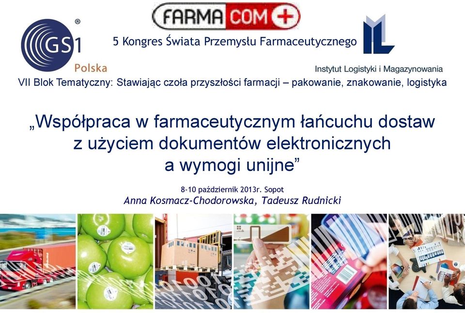 farmaceutycznym łańcuchu dostaw z użyciem dokumentów elektronicznych a