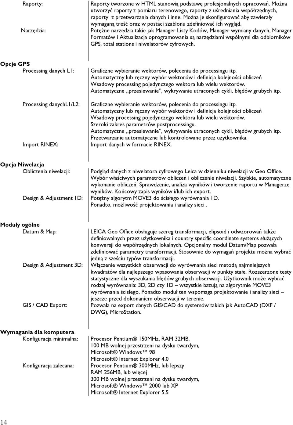 Można je skonfigurować aby zawierały wymaganą treść oraz w postaci szablonu zdefiniować ich wygląd.