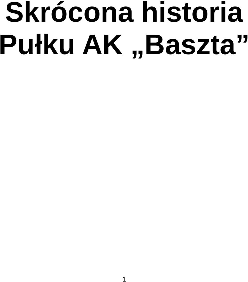 Pułku AK