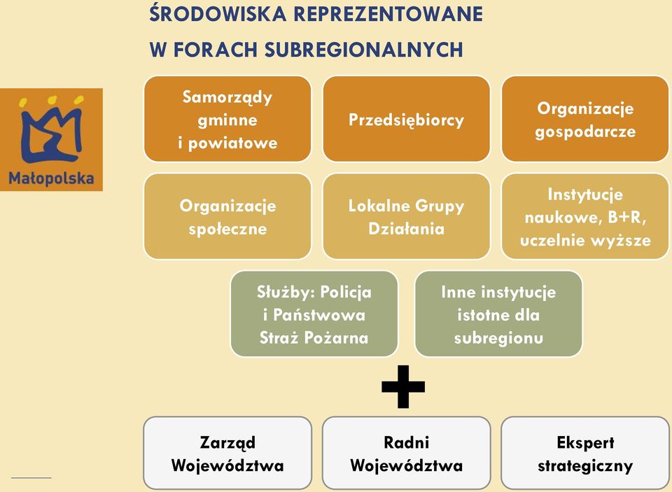 Instytucje naukowe, B+R, uczelnie wyższe Służby: Policja i Państwowa Straż Pożarna +