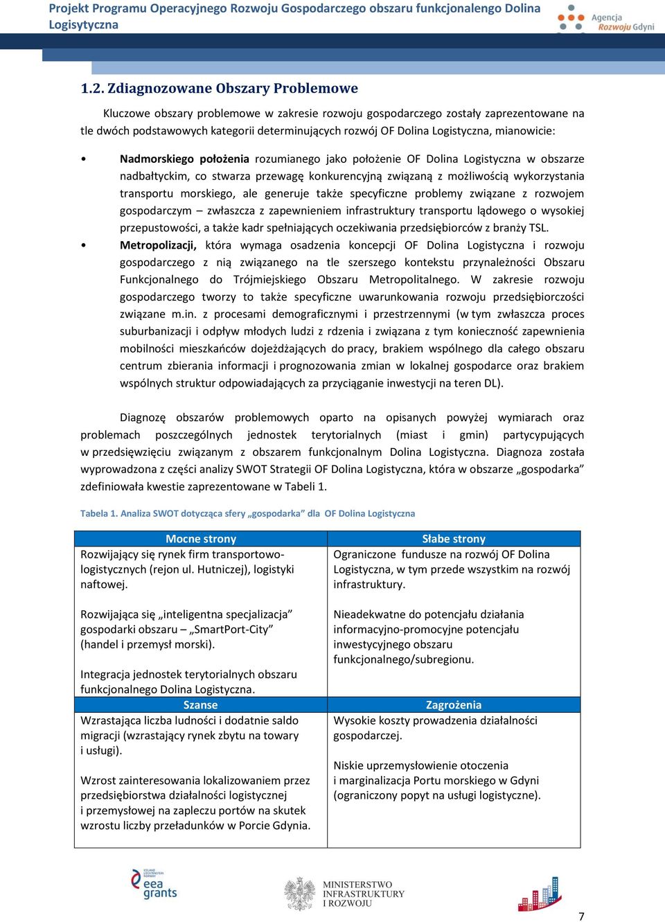 transportu morskiego, ale generuje także specyficzne problemy związane z rozwojem gospodarczym zwłaszcza z zapewnieniem infrastruktury transportu lądowego o wysokiej przepustowości, a także kadr