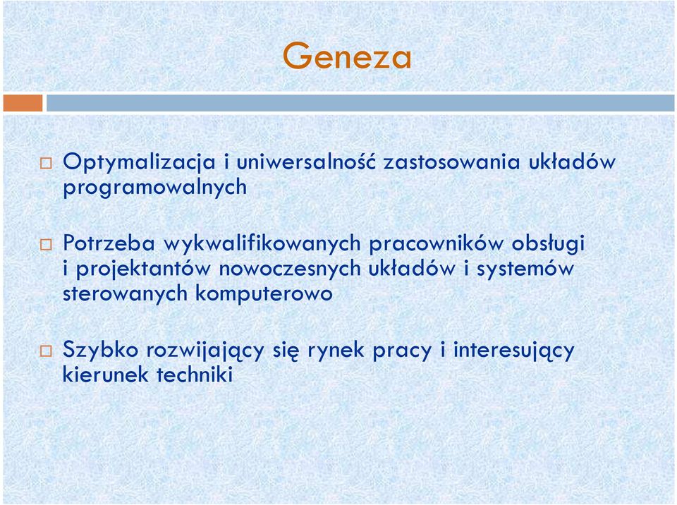 projektantów nowoczesnych układów i systemów sterowanych