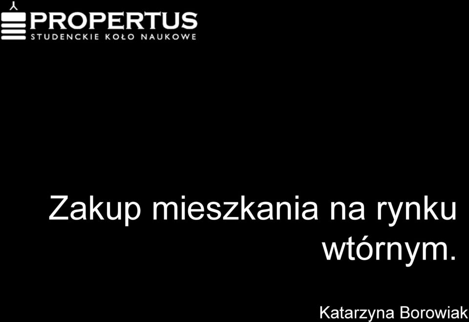 rynku wtórnym.