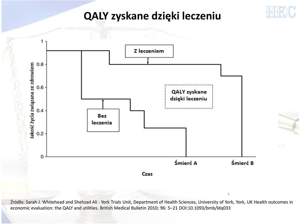 Sciences, University of York, York, UK Health outcomes in economic
