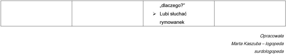 rymowanek