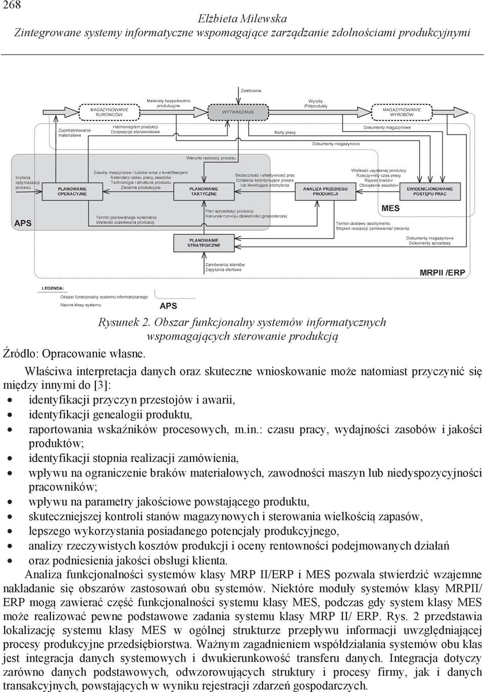 identyfikacji przyczyn przestojów i awarii, identyfikacji genealogii produktu, raportowania wska ników procesowych, m.in.