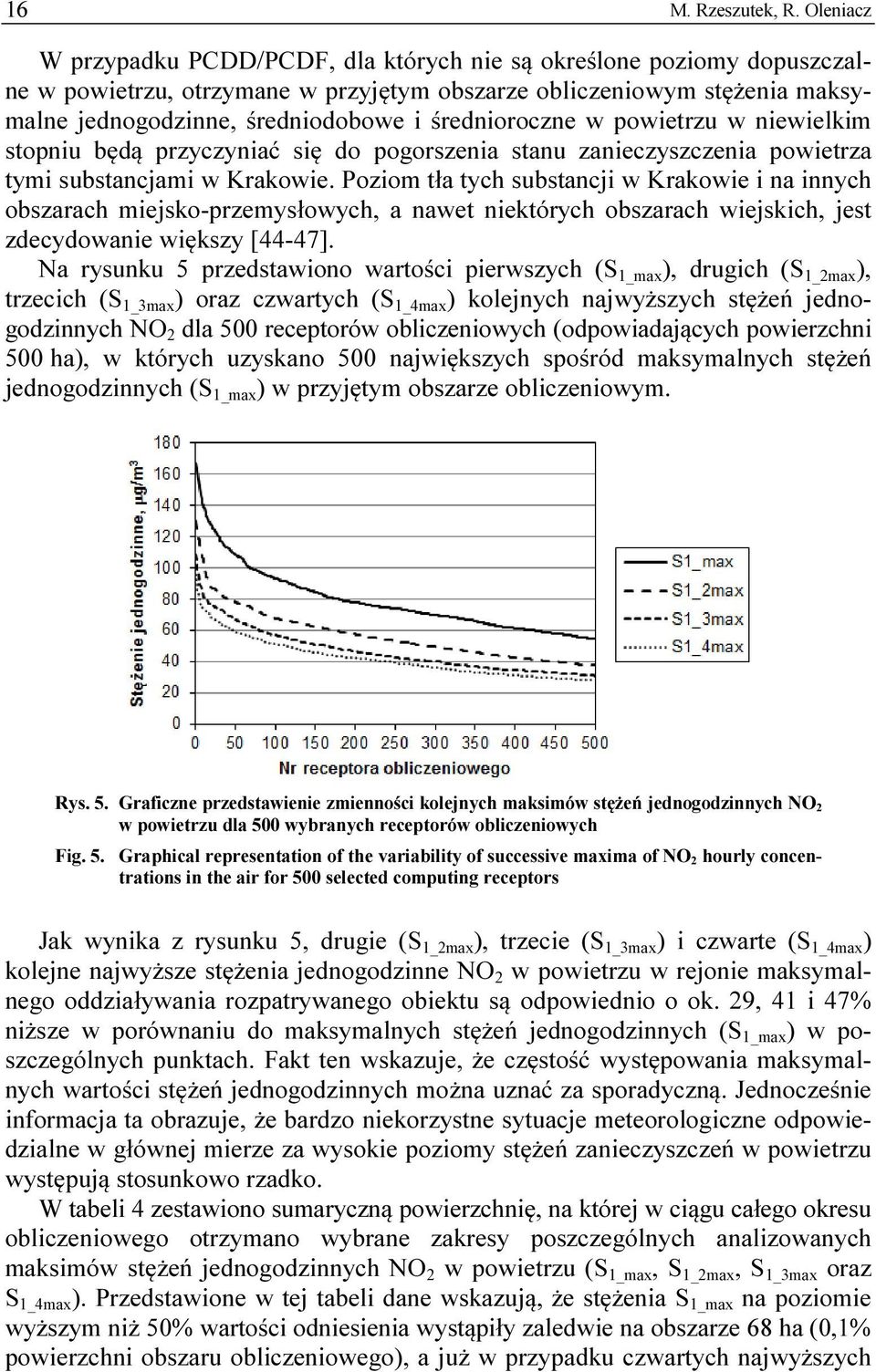 średnioroczne w powietrzu w niewielkim stopniu będą przyczyniać się do pogorszenia stanu zanieczyszczenia powietrza tymi substancjami w Krakowie.