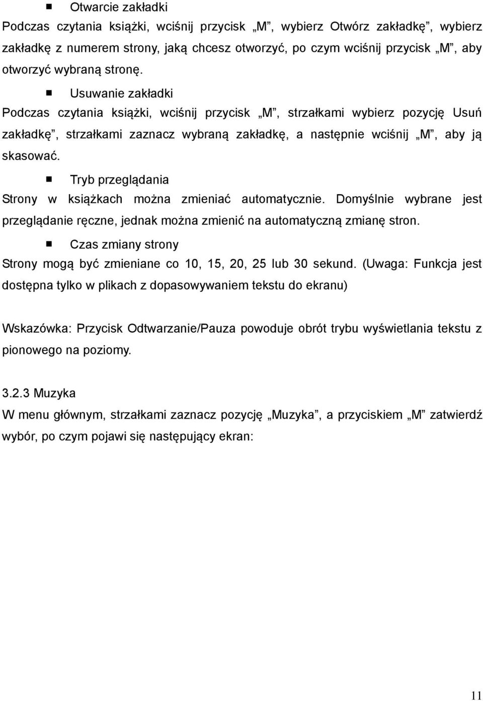 Tryb przeglądania Strony w książkach można zmieniać automatycznie. Domyślnie wybrane jest przeglądanie ręczne, jednak można zmienić na automatyczną zmianę stron.