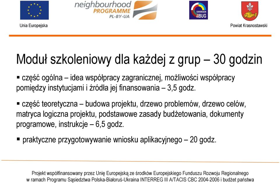 część teoretyczna budowa projektu, drzewo problemów, drzewo celów, matryca logiczna projektu,