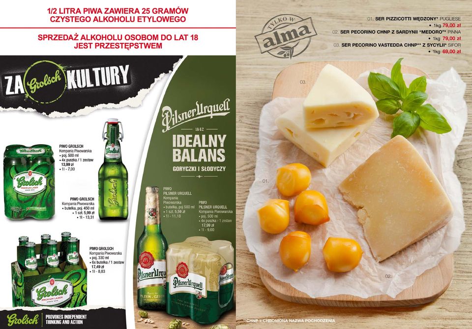 79,00 zł ser pecorino Vastedda CHNP** z Sycylii*