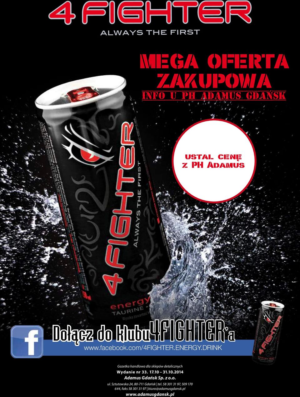drink Gazetka handlowa dla sklepów detalicznych Wydanie nr 33. 17.10 
