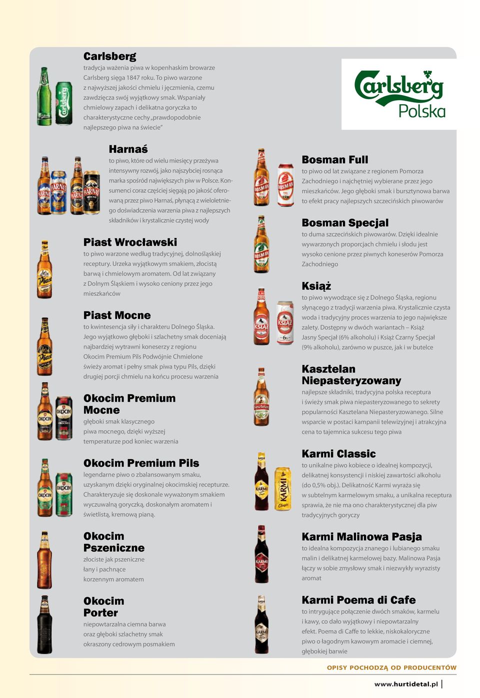najszybciej rosnąca marka spośród największych piw w Polsce.