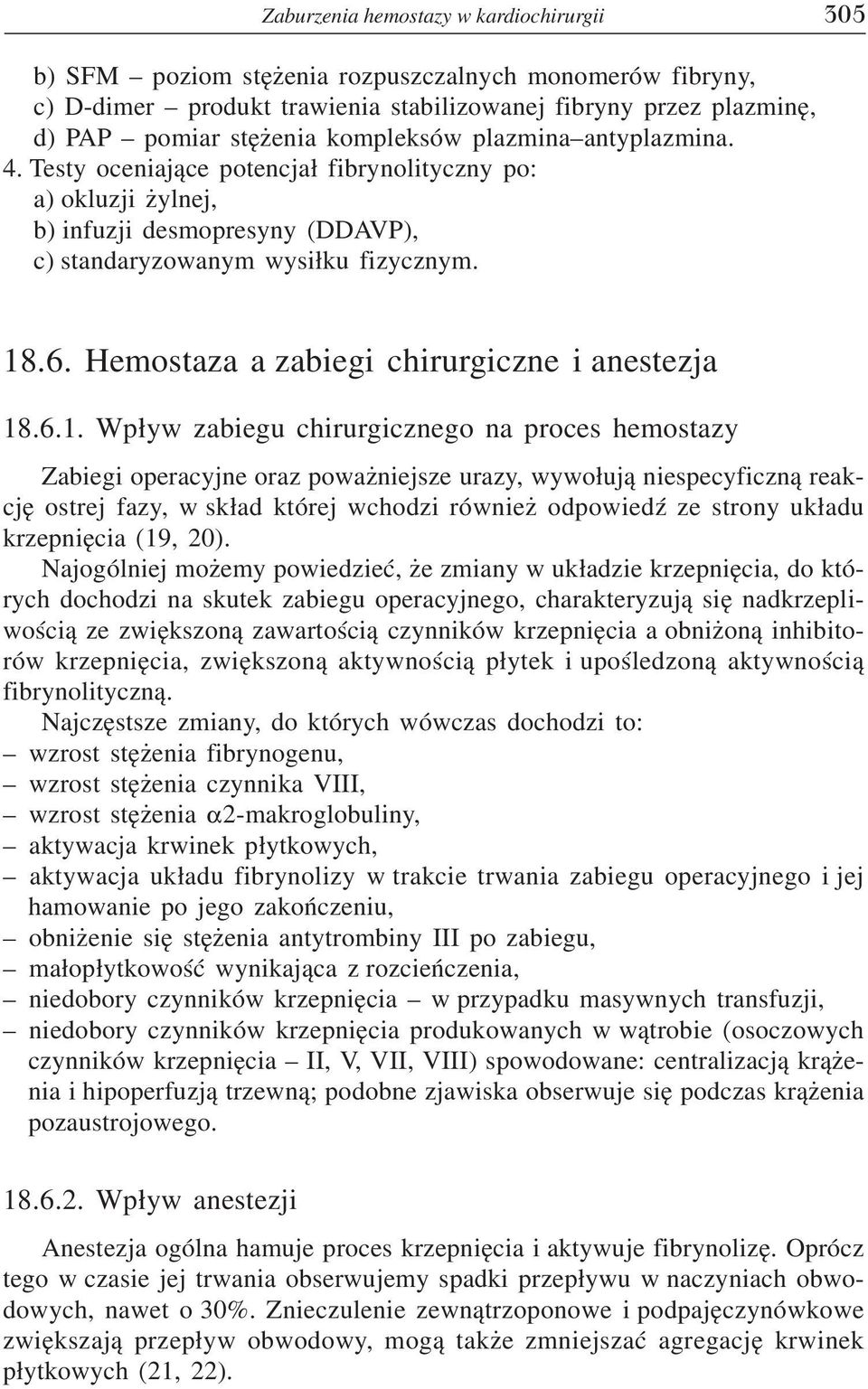 Hemostaza a zabiegi chirurgiczne i anestezja 18