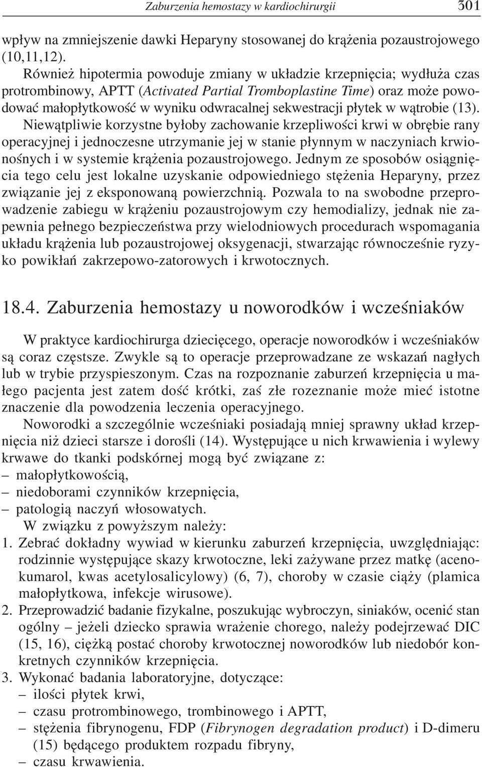 sekwestracji płytek w wątrobie (13).