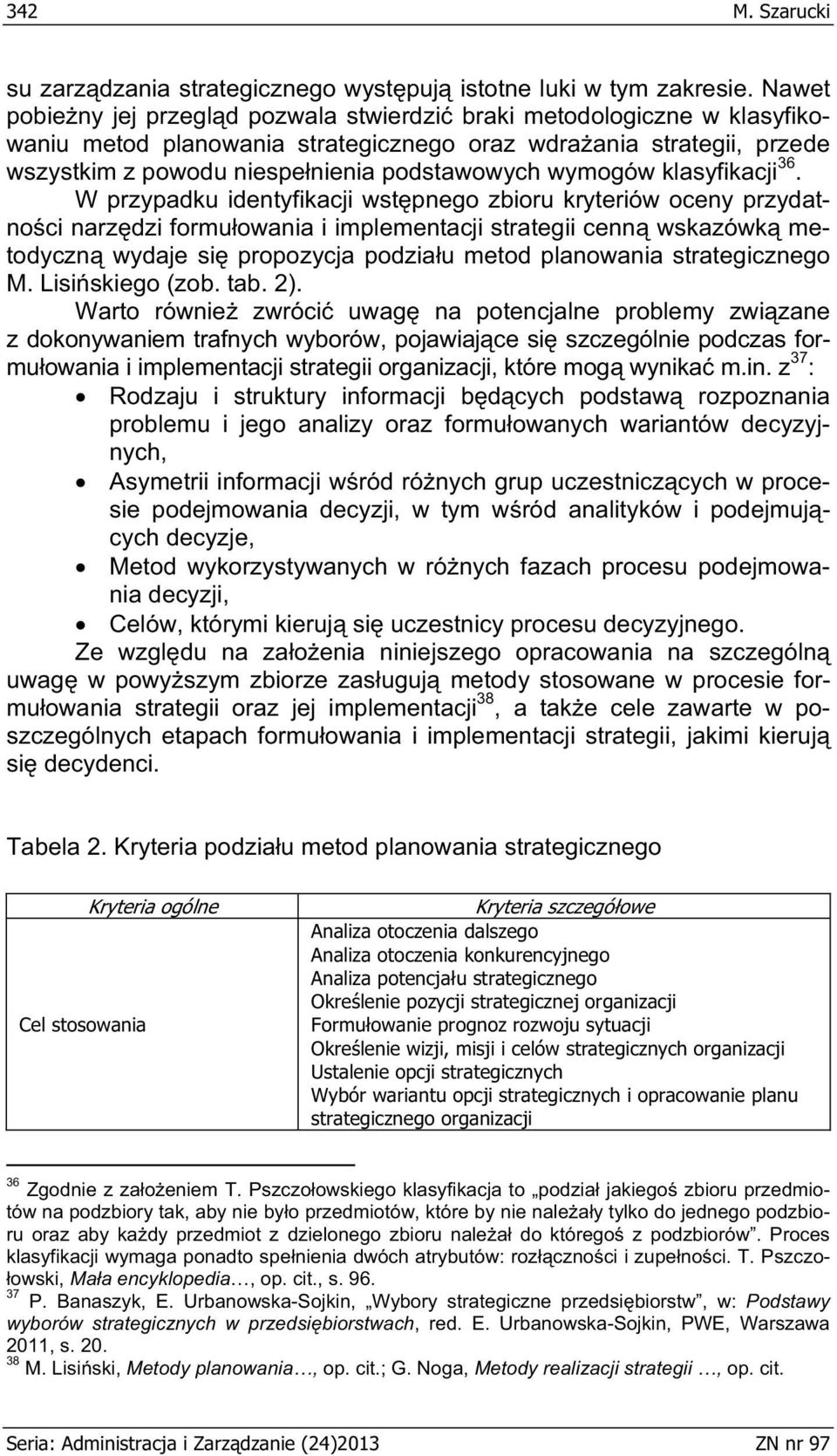 klasyfikacji 36.