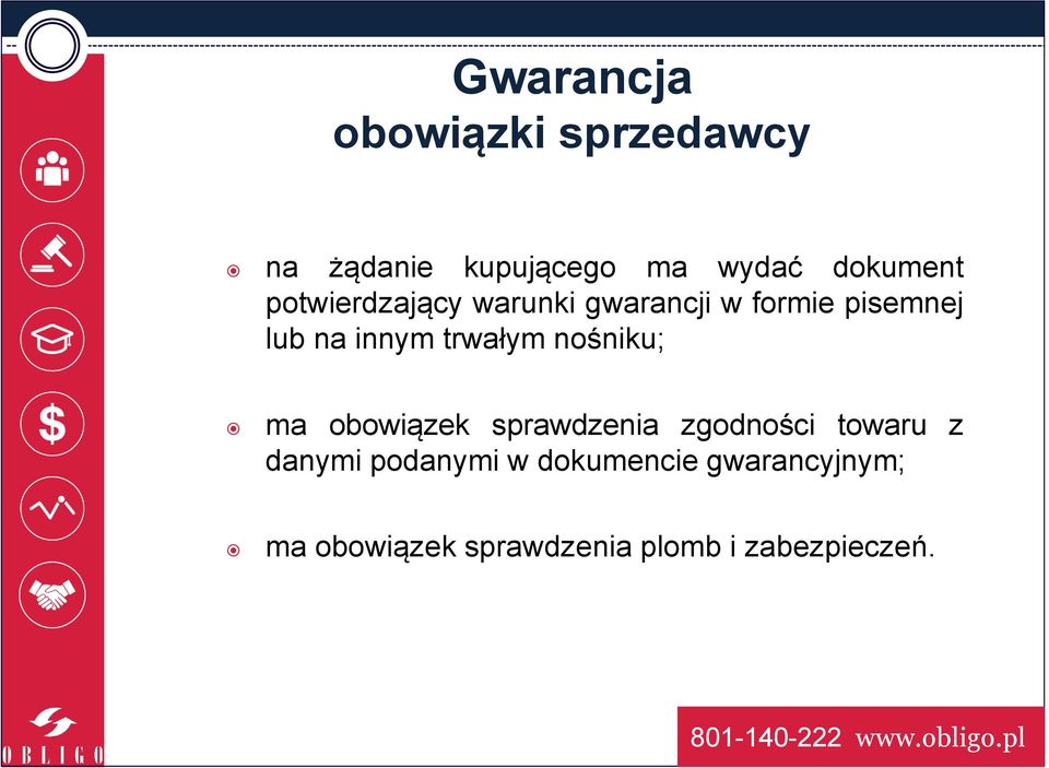 nośniku; ma obowiązek sprawdzenia zgodności towaru z danymi podanymi w