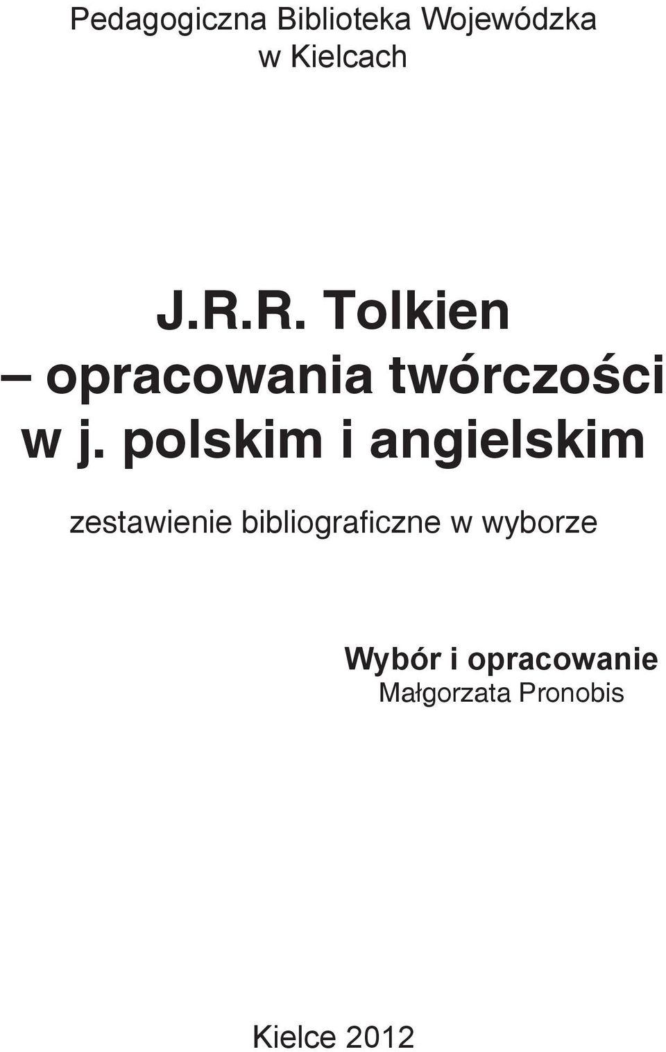 polskim i angielskim zestawienie bibliograficzne