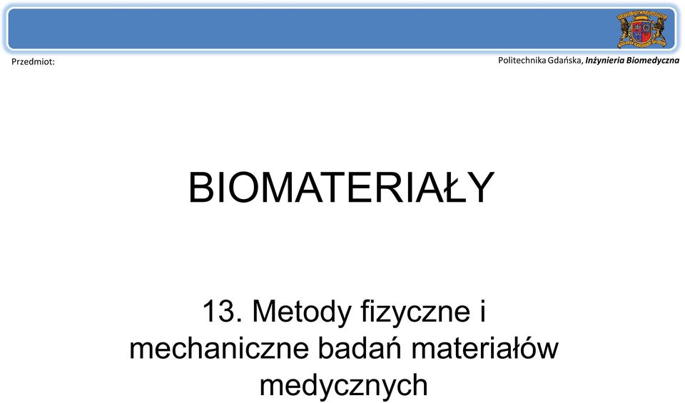 mechaniczne badań