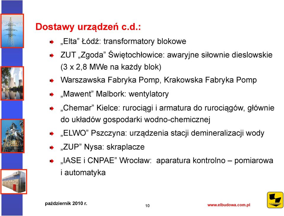 Warszawska Fabryka Pomp, Krakowska Fabryka Pomp! Mawent Malbork: wentylatory!