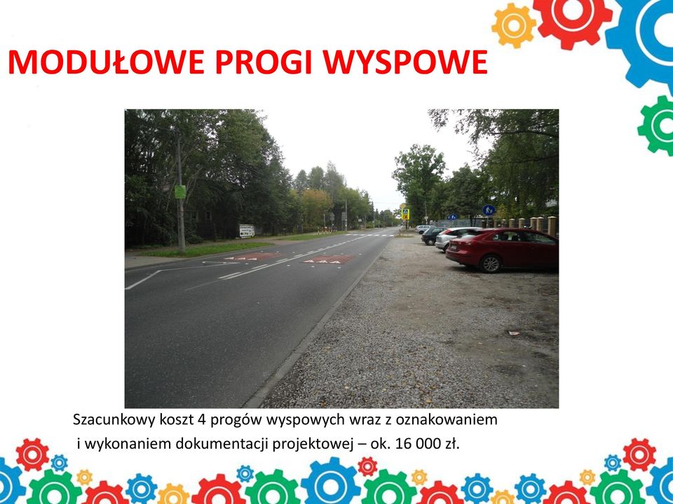 wyspowych wraz z oznakowaniem i