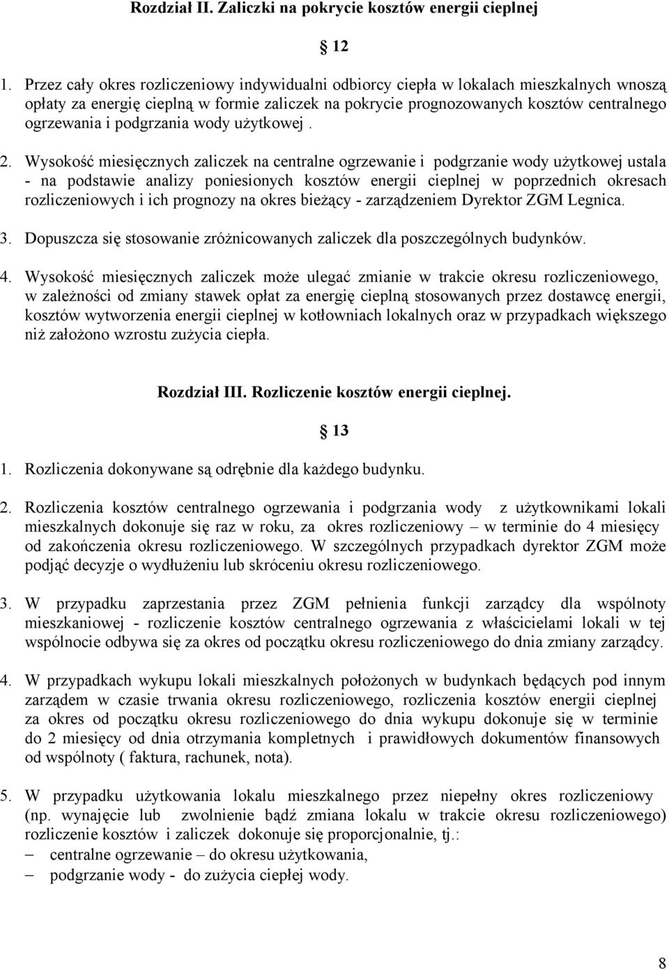 podgrzania wody użytkowej. 2.