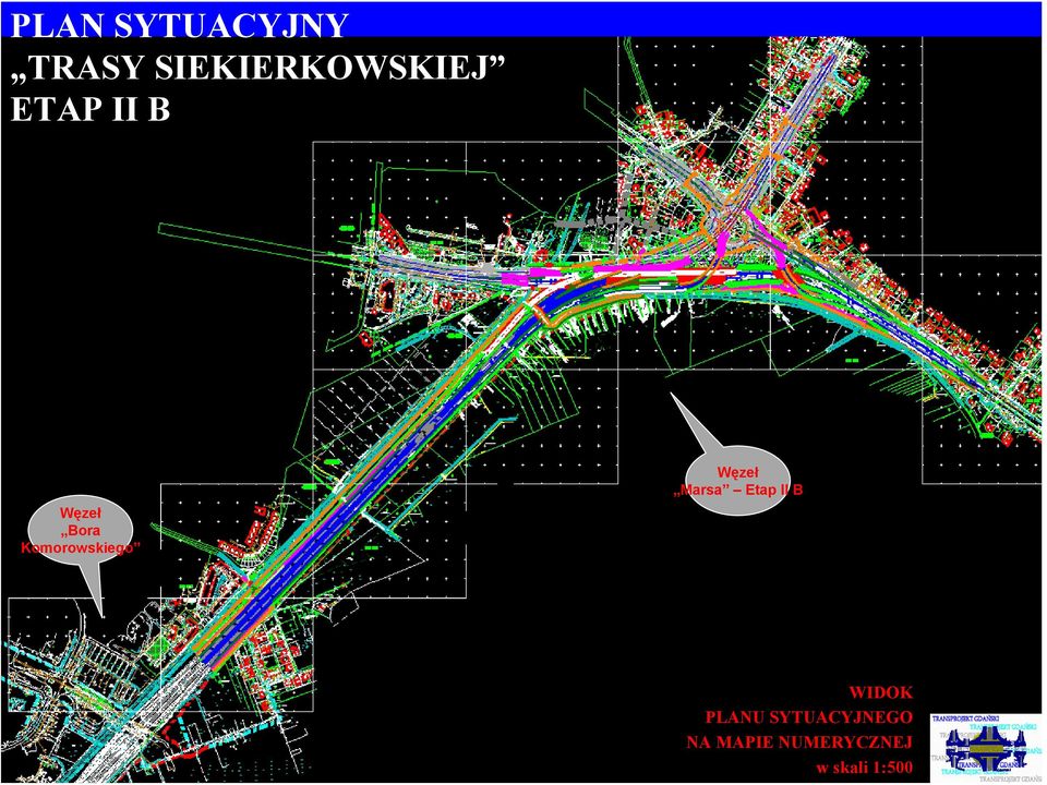 Węzeł Marsa Etap II B WIDOK PLANU