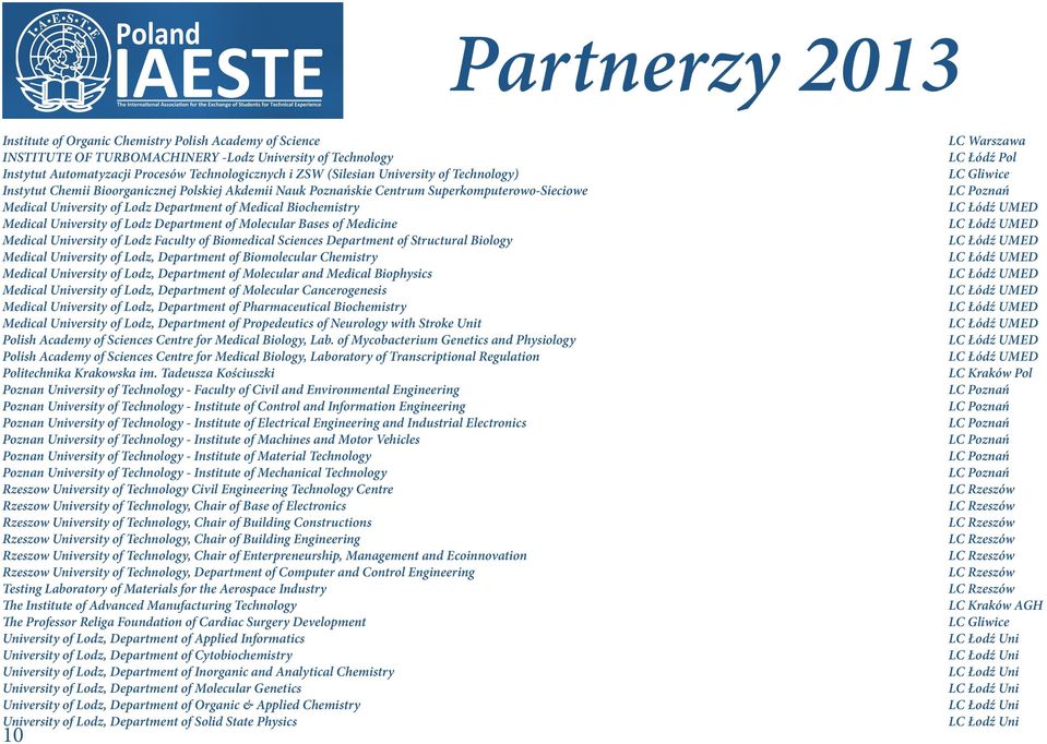University of Lodz Department of Molecular Bases of Medicine Medical University of Lodz Faculty of Biomedical Sciences Department of Structural Biology Medical University of Lodz, Department of