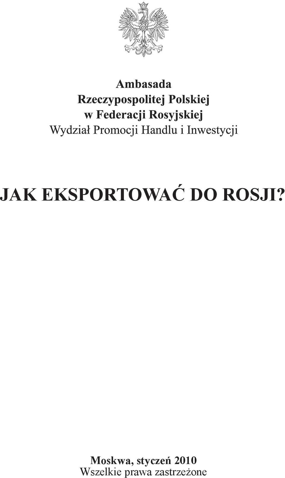 Moskwa, styczeń