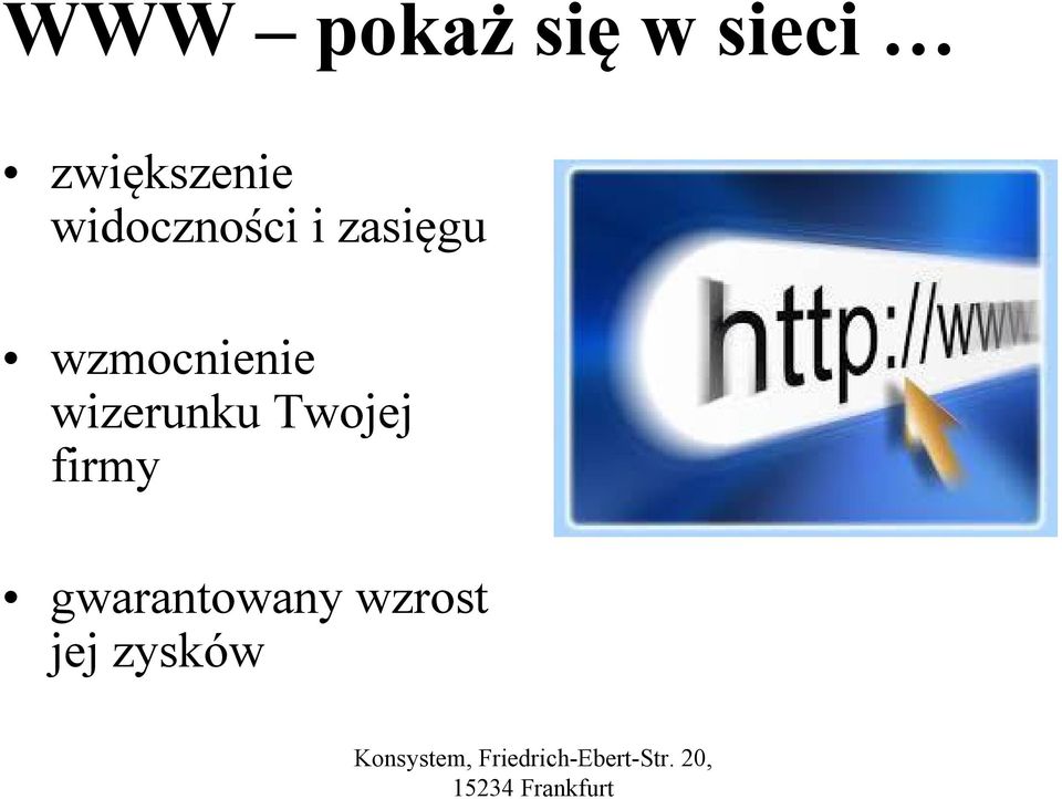 zasięgu wzmocnienie wizerunku