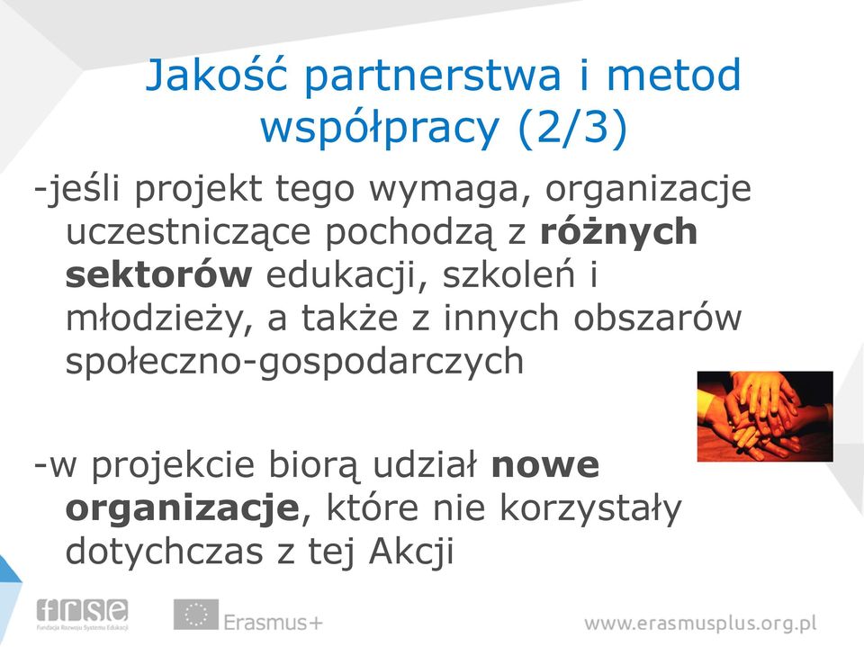 młodzieży, a także z innych obszarów społeczno-gospodarczych -w projekcie