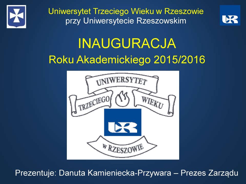 INAUGURACJA Roku Akademickiego 2015/2016