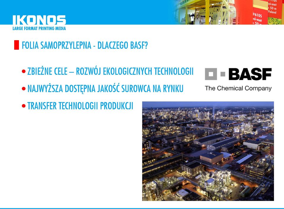 TECHNOLOGII NAJWYŻSZA DOSTĘPNA JAKOŚĆ
