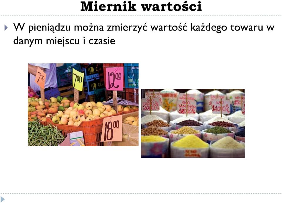 zmierzyć wartość