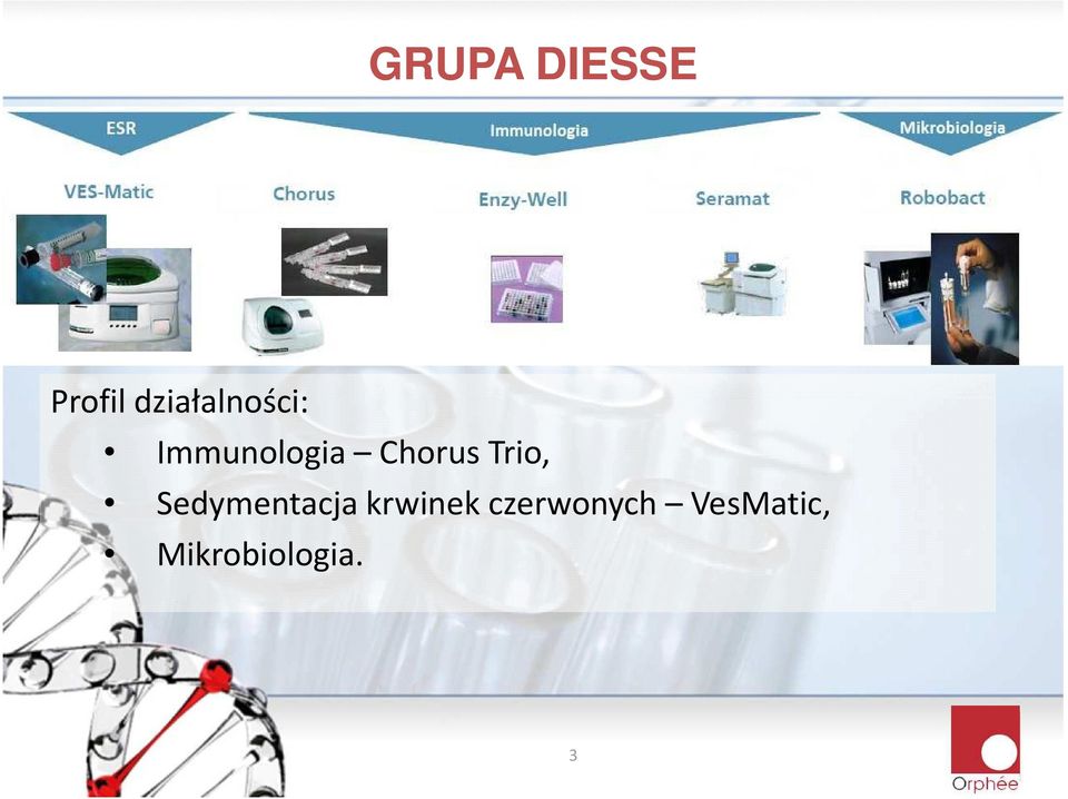 Chorus Trio, Sedymentacja