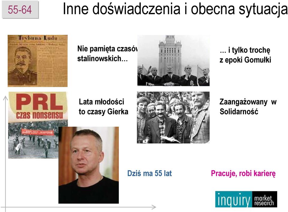epoki Gomułki Lata młodości to czasy Gierka