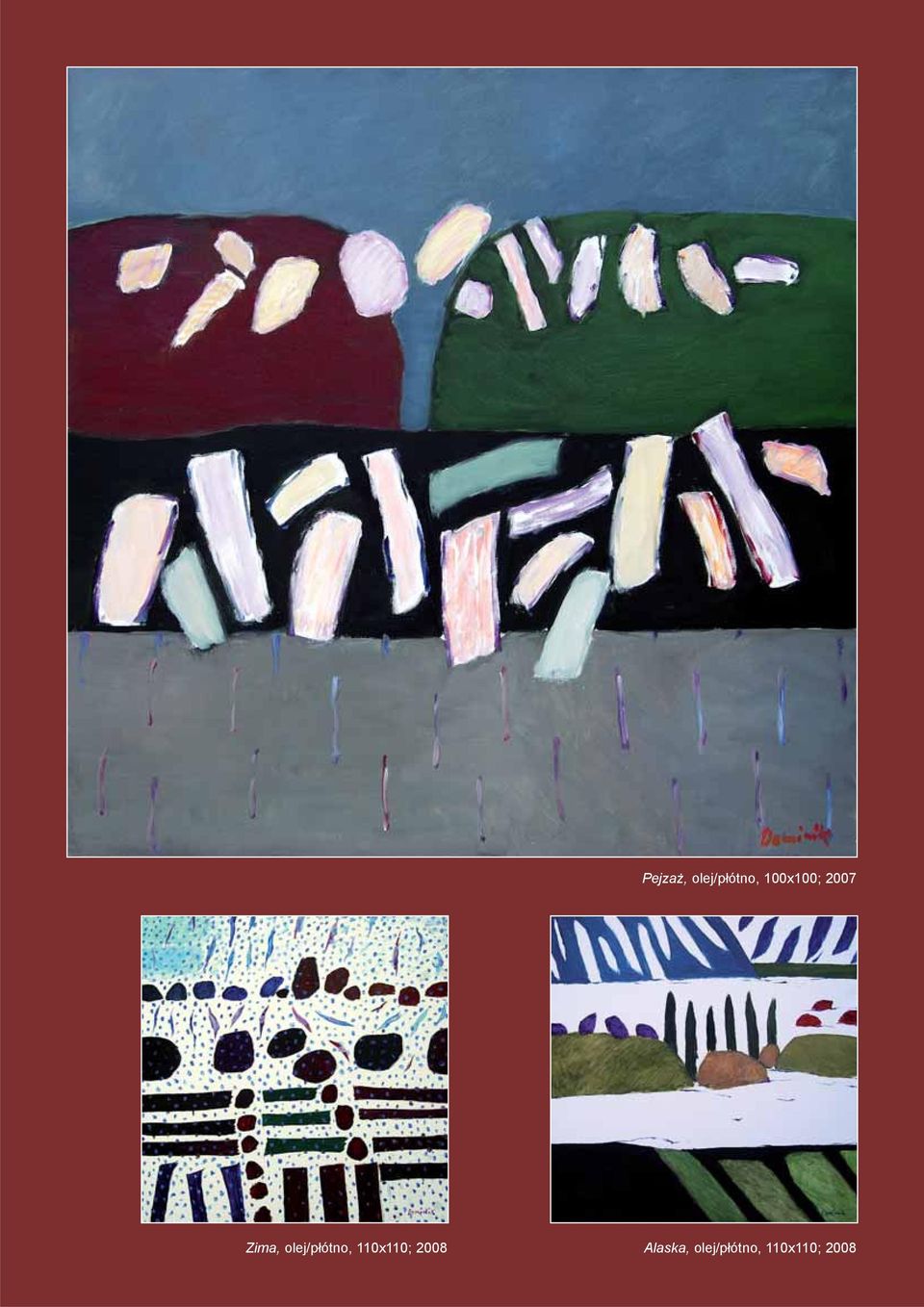 olej/płótno, 110x110;