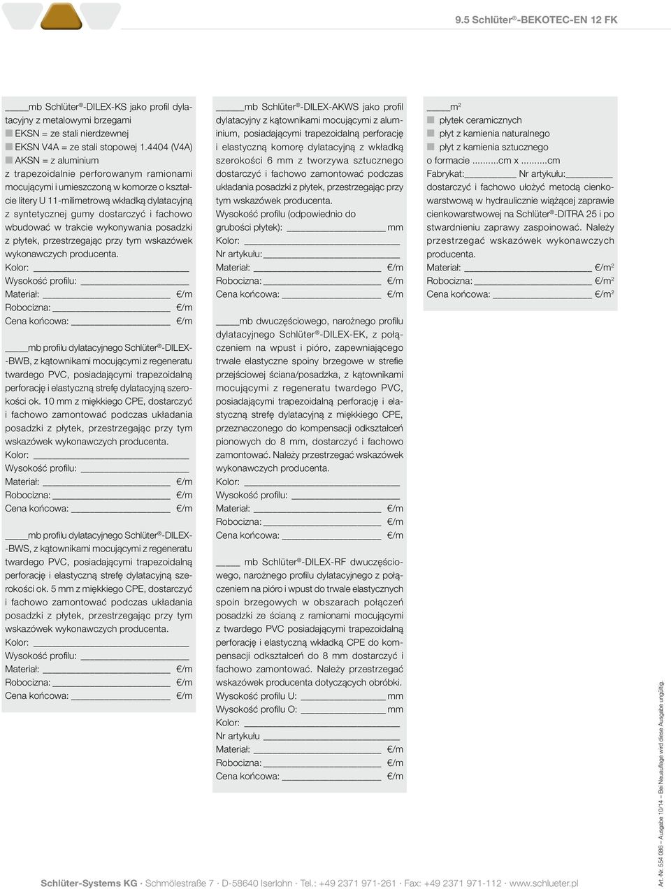 fachowo wbudować w trakcie wykonywania posadzki z płytek, przestrzegając przy tym wskazówek wykonawczych producenta.