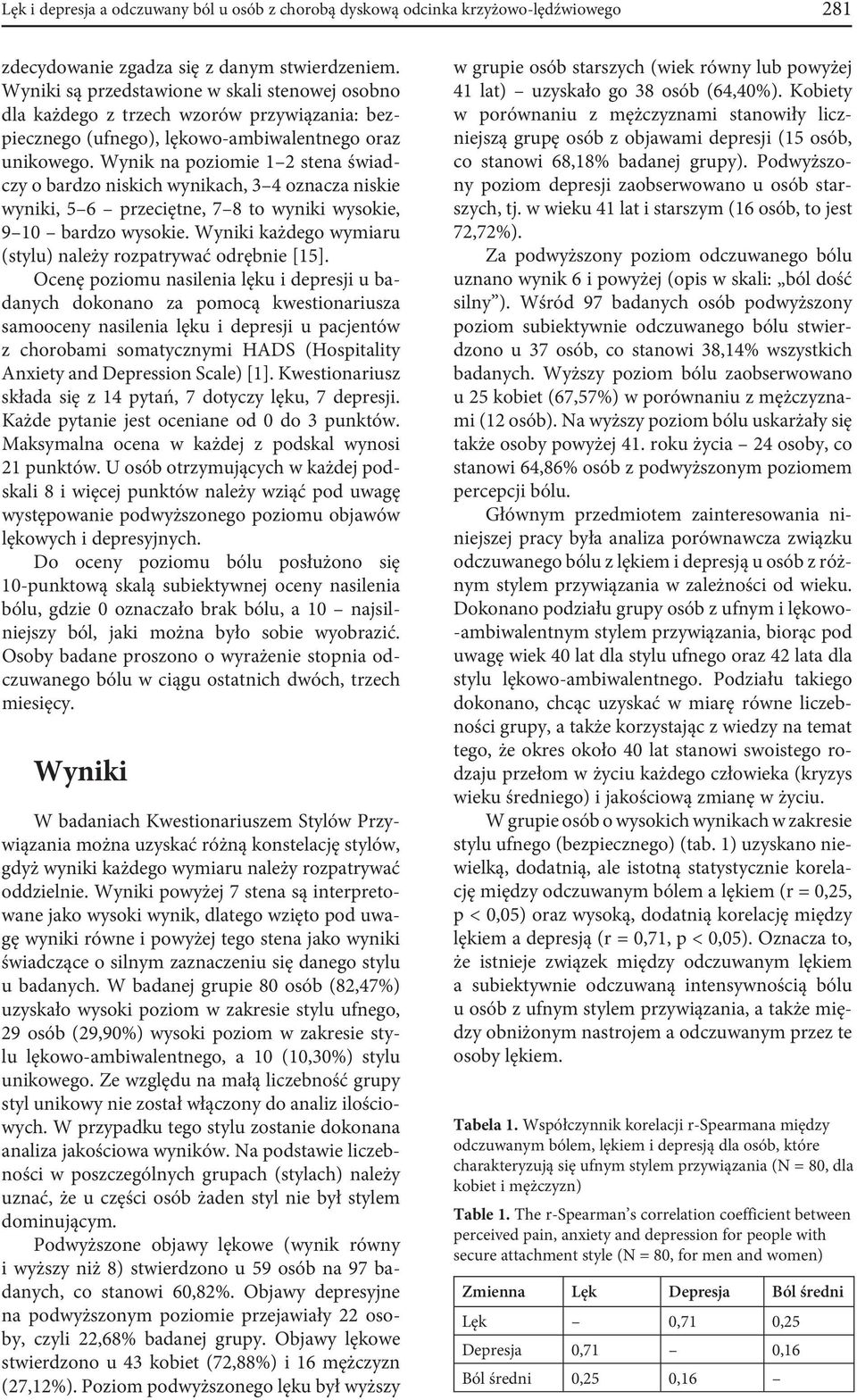 Wynik na poziomie 1 2 stena świadczy o bardzo niskich wynikach, 3 4 oznacza niskie wyniki, 5 6 przeciętne, 7 8 to wyniki wysokie, 9 10 bardzo wysokie.