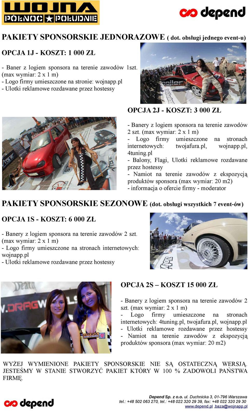 pl - Balony, Flagi, Ulotki reklamowe rozdawane przez hostessy - informacja o ofercie firmy - moderator PAKIETY SPONSORSKIE SEZONOWE (dot.