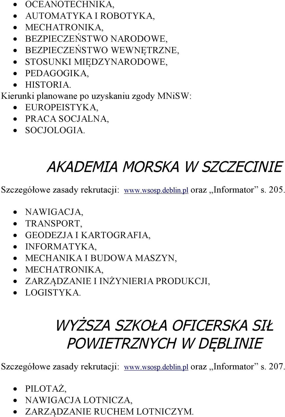 pl oraz Informator s. 205.