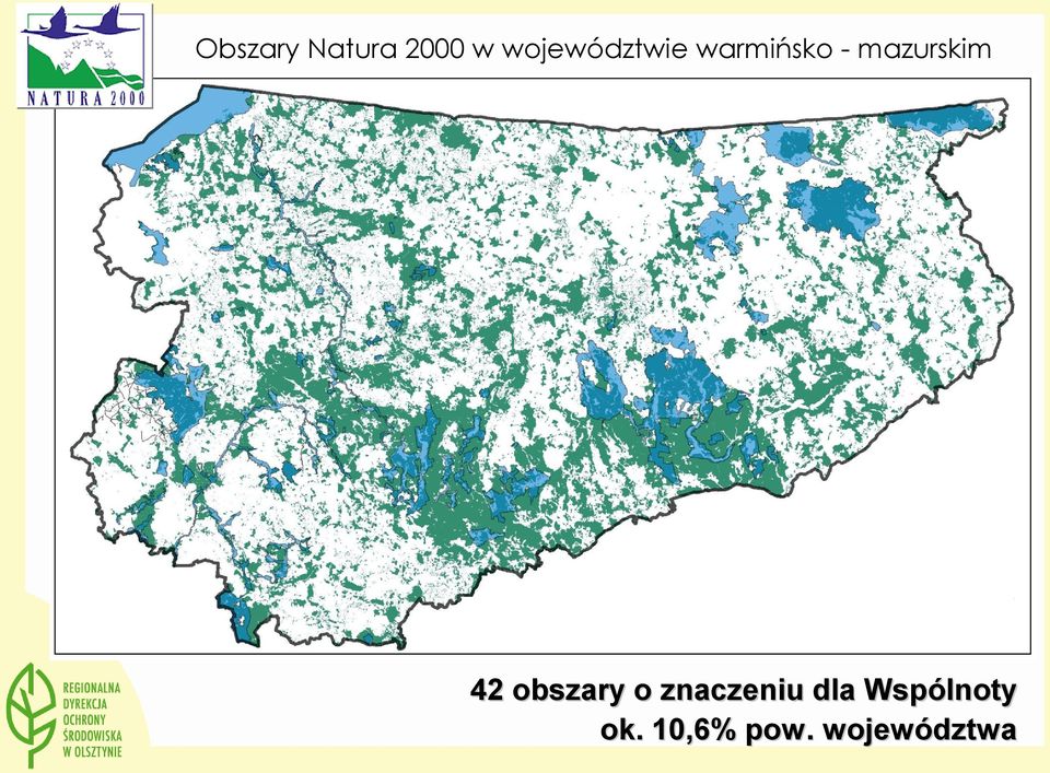 mazurskim 42 obszary o