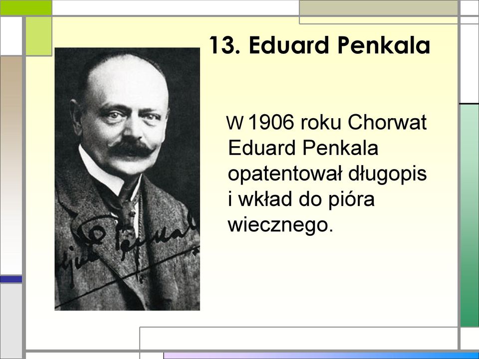 Penkala opatentował