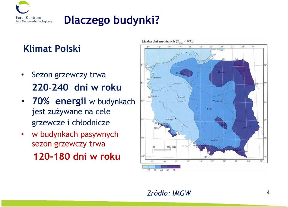 70% energii w budynkach jest zużywane na cele