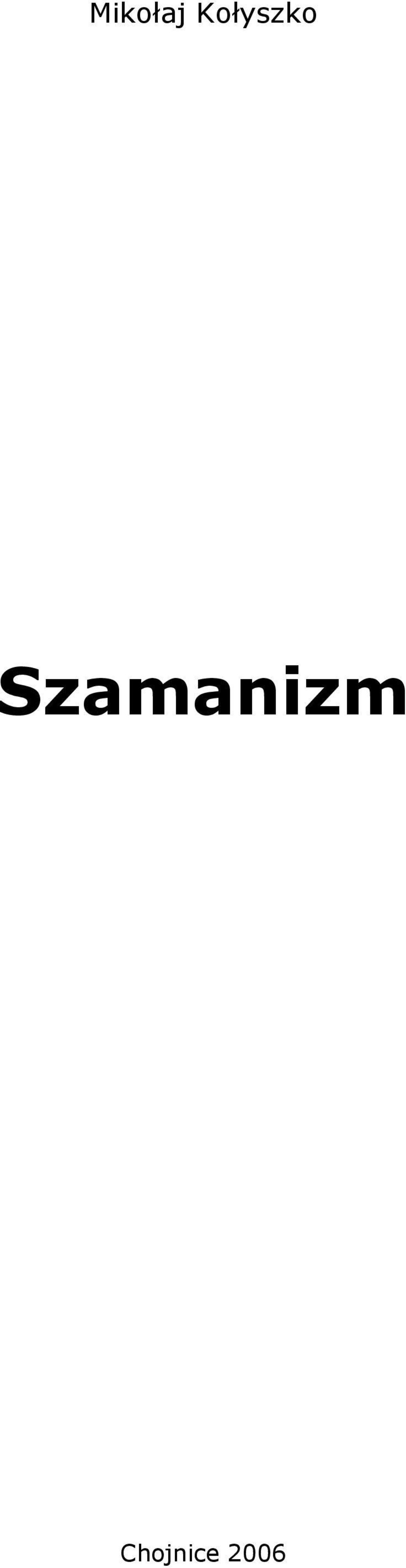 Szamanizm